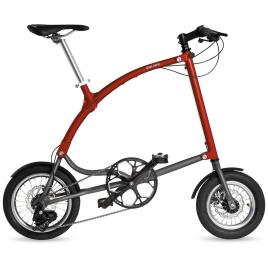 Ossby Curve Eco Folding Bike Vermelho