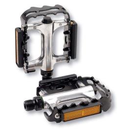 Vp 196 Mtb Aluminium Pedals Preto,Prateado