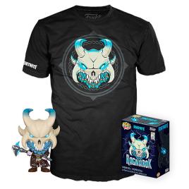 Funko Pop And Short Sleeve T-shirt Fortnite Ragnarok Exclusive Colorido L