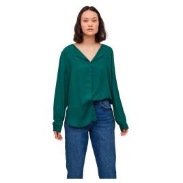 Vila Lucy Long Sleeve Shirt Verde S