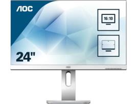 Monitor Pro-line X24P1 LED 24 WUXGA (Prateado) - 