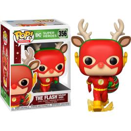 Funko Figura Dc Holiday Rudolph Flash One Size Red