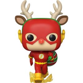 Funko Figura Dc Holiday Rudolph Flash One Size Red