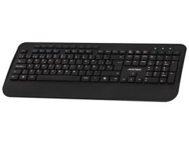 Teclado  Q300 (Sem fio - Layout Espanhol - Preto)