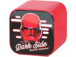 Coluna Bluetooth TRIBE Wonder Star Wars Trooper (Vermelho - 3 W - Autonomia: até 4 h - Alcance: até 10 m)