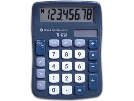 Calculadora Básica TEXAS TI-1726 Azul (8 dígitos)