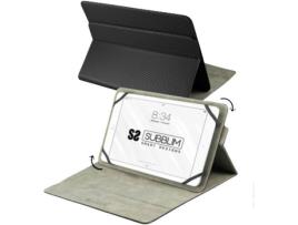 Capa Tablet Universal 10.1  Rotate 360 Preto