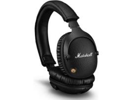 Auscultadores Bluetooth MARSHALL Monitor II (On Ear - Microfone - Active Noise Cancelling - Preto)