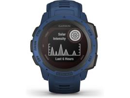 Relógio Desportivo GARMIN Instinct Solar (Azul)