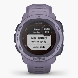 Smartwatch Garmin Instinct Solar - Coral - Relógio tamanho T.U.