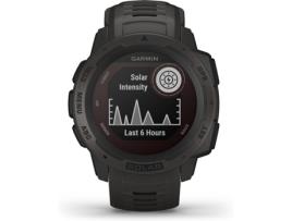 Relógio Desportivo GARMIN Instinct Solar (Bluetooth - Preto)