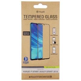 Muvit Tempered Glass Huawei P Smart 2020/p Smart 2019 One Size Clear / Black