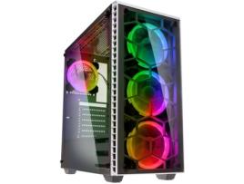 Caixa PC E-ATX KOLINK Observatory (ATX Mid Tower - Branco RGB)