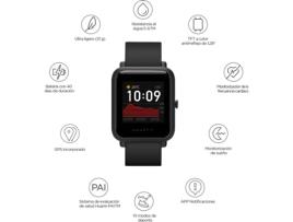 Smartwatch AMAZFIT Bip S Preto