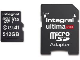 Cartão de Memória MicroSD INTEGRAL Ultima Pro 100V10 (512 GB)