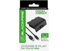 Bateria + Cabo USB-C  Blackfire (Xbox Series X)