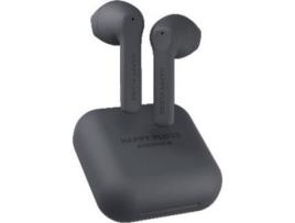 Auriculares Bluetooth True Wireless HAPPY PLUGS AIR 1 Go (In Ear - Preto)