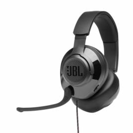 Auscultadores Gaming com fio  QUANTUM 200 (Over Ear - Microfone - Preto)