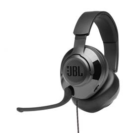 Auscultadores Gaming c/ fio JBL Quantum 200 Over Ear BLACK