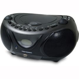 Rádio Portátil Metronic Bluetooth - Preto