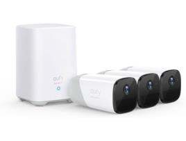 Câmara de Vigilância EUFY Wi-Fi 2 Kit 3