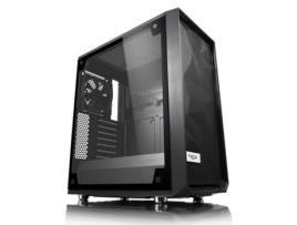 Caixa PC FRACTAL Meshify C   TG (ATX Mid Tower - Preto, Transparente)