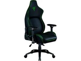 Cadeira Gaming RAZER Iskur (Até 130 kg - Elevador a Gás Classe 4 - Preto e Verde)