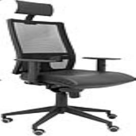 Silla de Oficina Horna similpiel negro