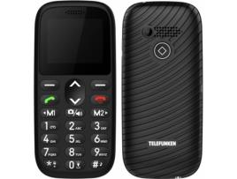 Telemóvel Sénior  S410 (1.77 - 2G - Preto)