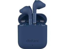 Auriculares Bluetooth True Wireless DEFUNC Slim (In Ear - Azul)