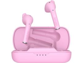 Auriculares Bluetooth True Wireless  Plus (In Ear - Rosa)