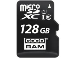 Cartão Memória Micro SDXC GOODRAM M1AA-1280R12 (128 GB - 100 MB/s)