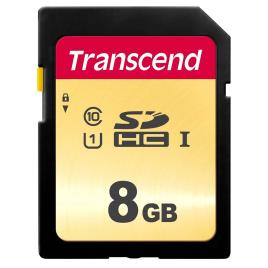 Transcend Cartão Memória Sdhc 500s 8gb Class 10 Uhs-i U1 One Size Multicolor