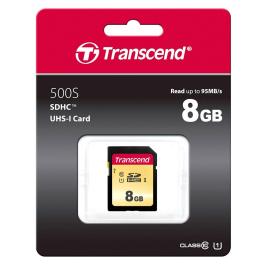 Cartão Memória SDHC  TS8GSDC500S (8 GB - 95 MB/s)