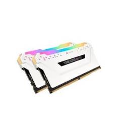 Ddr4, 2666mhz 16gb 2 x 288 Dimm, Unbuffered, 16-18-18-35, Vengeance rgb pro White Heat Spreader,rgb Led, 1.35v, xmp 2.0