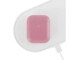 WOODACESSORIES - Bolsa AirPods Bio Coral Pink