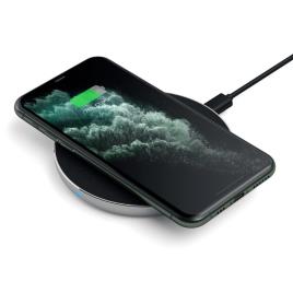 Carregador Wireless Qi  Type-C Cinzento