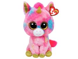 Peluche  Beanie Boos Unicórnio Fantasia 23 cm