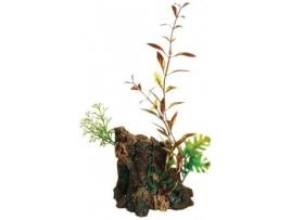 Adorno para Peixes  Tronco (Castanho - Tamanho XL)