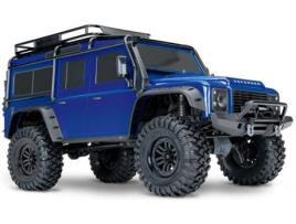 Carrinho TRAXXAS TRX4 Scale & Trail Defender Crawler, BLUE (Idade Mínima: 3 Anos)