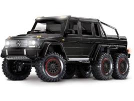 Carrinho  TRX6 Scale Mercedes-Benz G 63 AMG BLACK (Idade Mínima: 3 Anos)