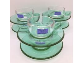 Conjunto de 6 Chávenas Studio Nova Happy Colors Verde