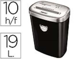 Trituradora de Papel Micro-Corte  53C 23 L 4 x 35 mm 100 Folhas Preto