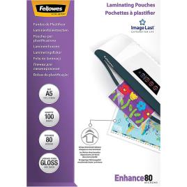 Fellowes Imagelast A5 80 Micron 100 Unidades One Size Clear