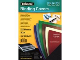 Capas para Encadernação FELLOWES Delta A4 Preto (100 un)