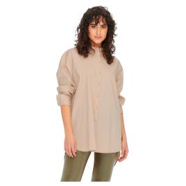 Jdy Mio Long Sleeve Shirt Beige 32