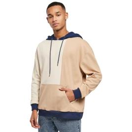 Cayler & Sons Oversized Color Block Hoodie Beige L