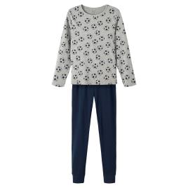 Name It Melange Football Pyjama  3-4 Years