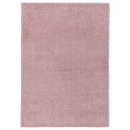 vidaXL Tapete de pelo curto 240x340 cm rosa