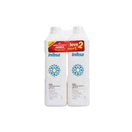 Pack Gel Dermatológico Protetor Hidratante PH5,5 Inibsa 2x1000ml